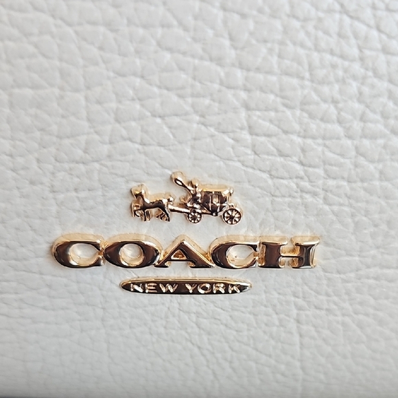 Coach 37167 Mercer Chalk Leather Satchel/shoulder Bag NWOT - Picture 5 of 11